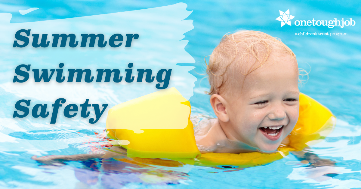 Summer Swimming Safety one tough job